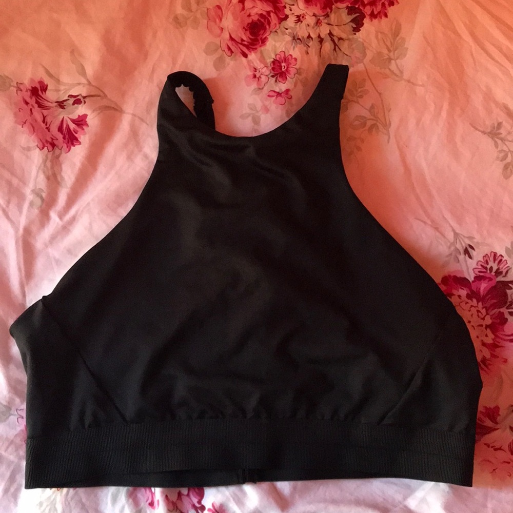 Cute Black Sports Bra